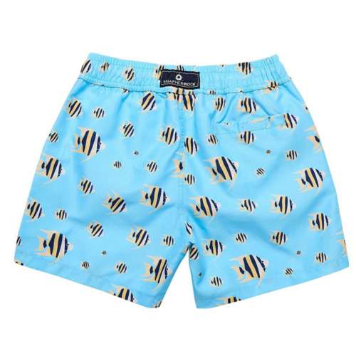 Toddler Boys' Snapper Rock Angel Fish Swim Shorts