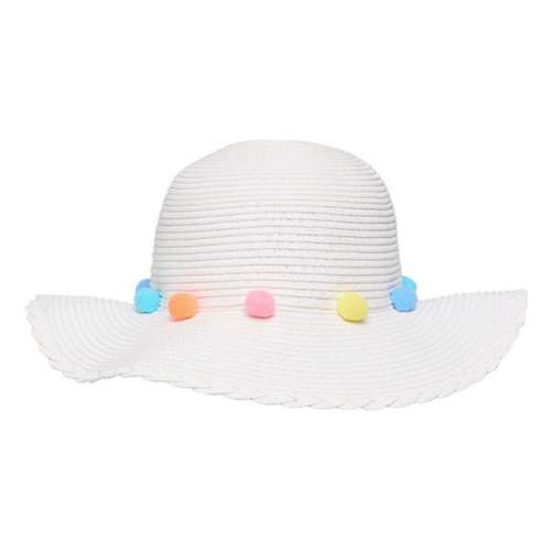 Girls' Snapper Rock Pastel Pompom Sun Hat