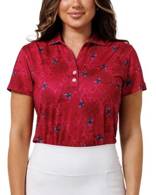 Women's Waggle Golf Queen Bee Golf Polo