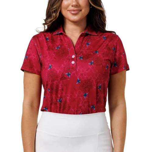 Women's Waggle Golf Queen Bee Golf Polo