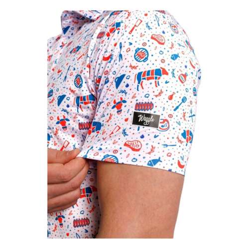 Men's Waggle Golf Grill Master Golf Polo