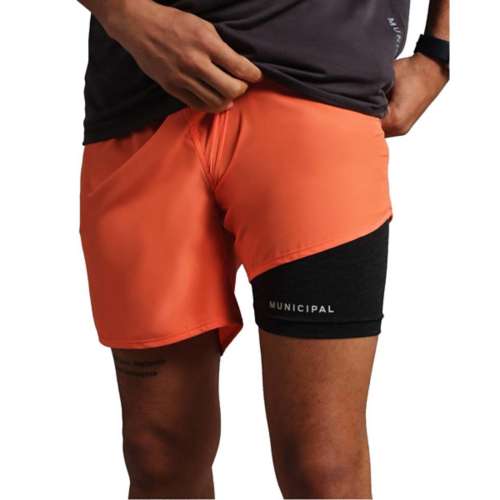 Men's MUNICIPAL Daybreak Lined Katoen shorts