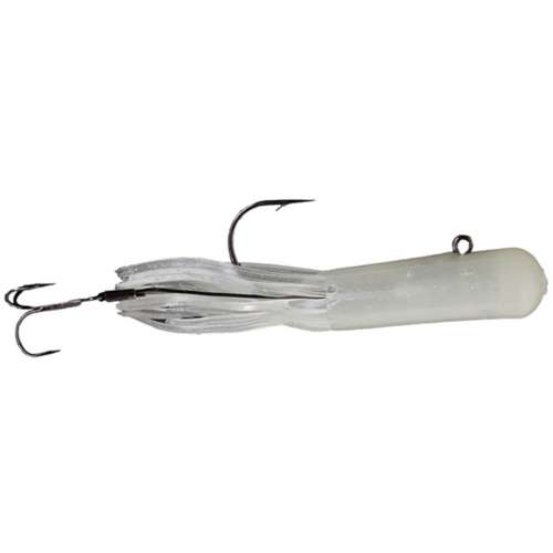 Mission Tackle Lake Trout Tube - 1/2 oz / White Rigged