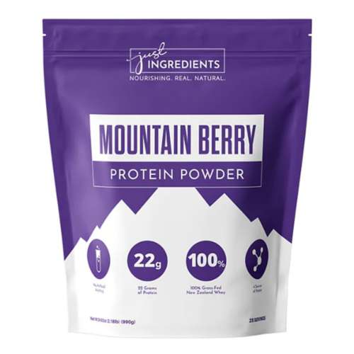 Just Ingredients Moutain Berry Protein Powder