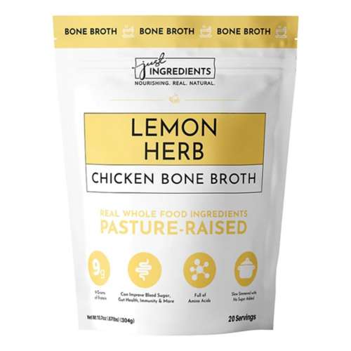 Just Ingredients Lemon Herb Chicken Bone Broth Mix