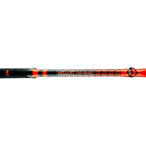 Catch The Fever Orange Hellcat Revenge Spinning Rod
