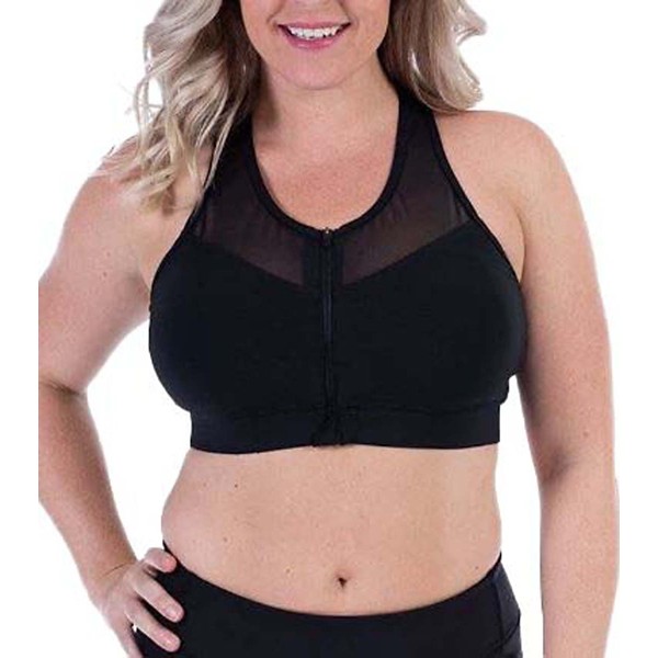 Women's Handful Black Closer Sports Bra product image