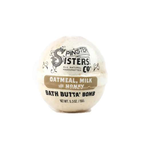 Spinster Sisters Co Fizzer Bath Butta Bomb Oatmeal
