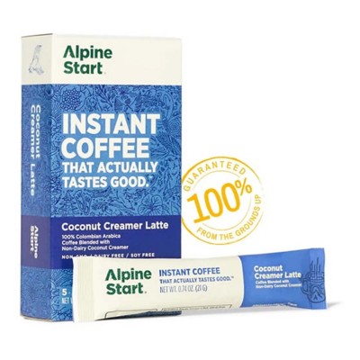 Alpine Start Non-Dairy Coconut Creamer Latte