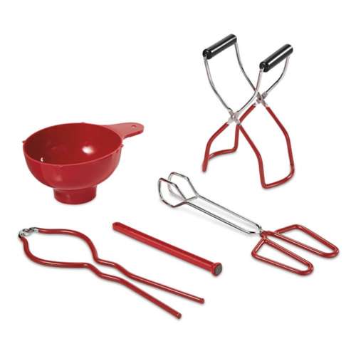 Canning Kit - 7-piece Canning Supplies Set, Canning Tongs Non