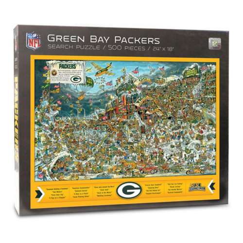You The Fan/Sportula Green Bay Packers Journeyman Puzzle