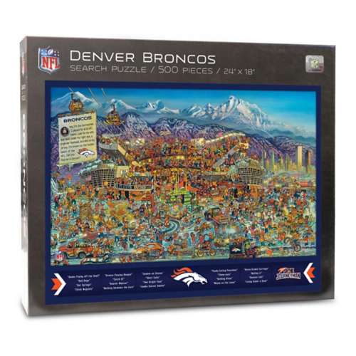 You The Fan/Sportula Denver Broncos Journeyman Puzzle