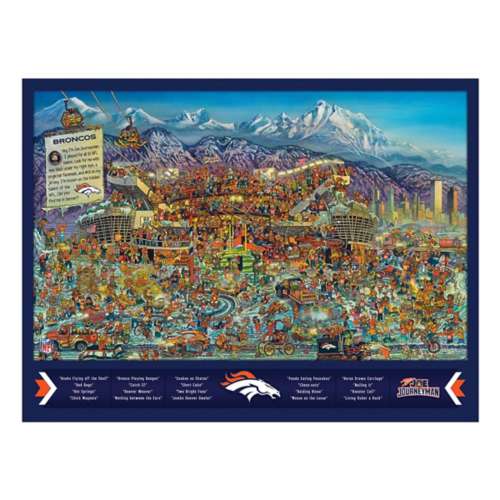 YouTheFan NFL Denver Broncos Fan Cave Sign