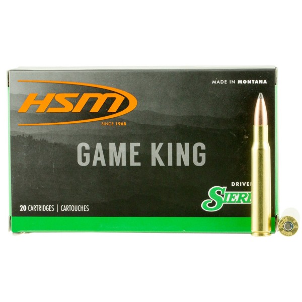 HSM AMMUNITION HSM Game King Rifle Ammunition