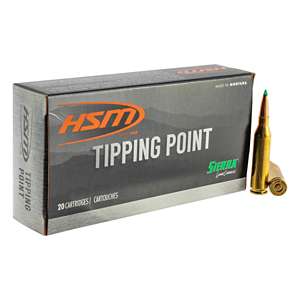 HSM Tipping Point Sierra Game Changer Rifle Ammunition 20 Round Box