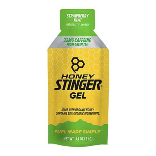 Honey Stinger Organic Strawberry Kiwi Caffeinated Energy Gel