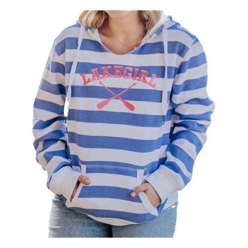 Women's Lakegirl Lakeside Stripe Hooded Sweatshirt