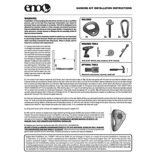 eno Hammock Hanging Kit