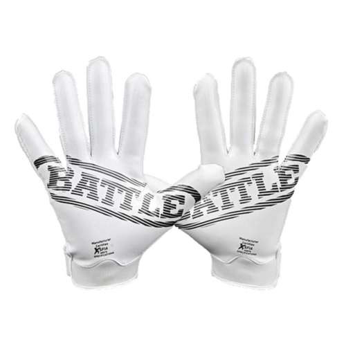 Battle Sports Ultra-stick Football Full Arm Sleeve - Youth S/m - White
