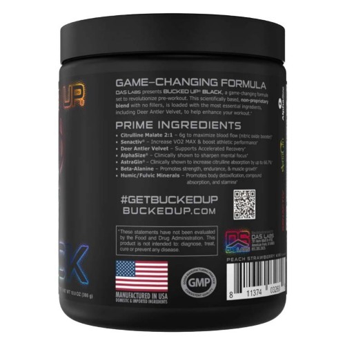 Bucked Up Black Pre-Workout