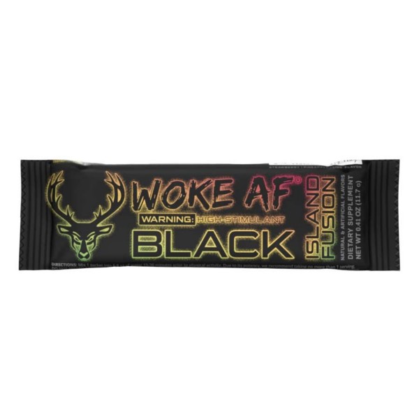 Bucked Up WOKE AF Black On the Go Stick