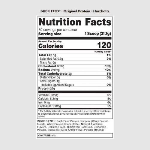 Bucked Up Feed Original Protein Supplement
