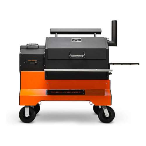 Yoder Smokers YS640S WiFi Competition Pellet Grill with Stainless Steel Shelves