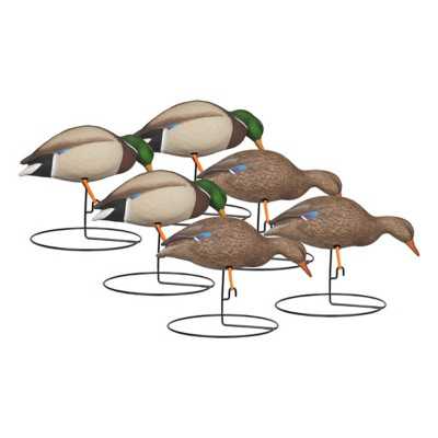 Hard Core Rugged Series Feeder Full Body Mallard Duck Decoys 6
