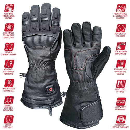 Gerbing 7V hard Knuckle Heated Gloves