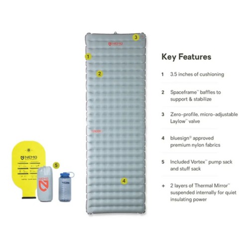 Nemo Tensor All-Season Ultralight Long-Wide Insulated