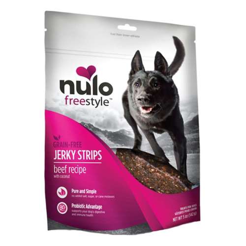 Nulo Freestyle Jerky Strips Beef Recipe Dog Treat