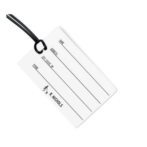 R. Nichols Luggage Bag Tag