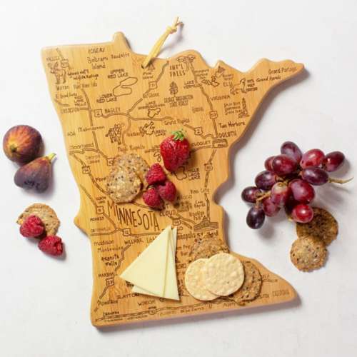 Totally Bamboo Destination Minnesota Bamboo Serving and Cutting Board