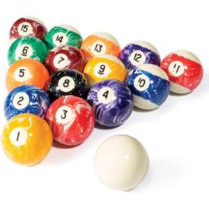 Pittsburgh Steelers Billiard Ball Set