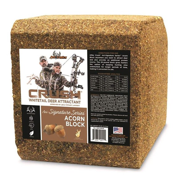 CRUSH Acorn Deer Block 20 lb. - Ani-Logics Outdoors