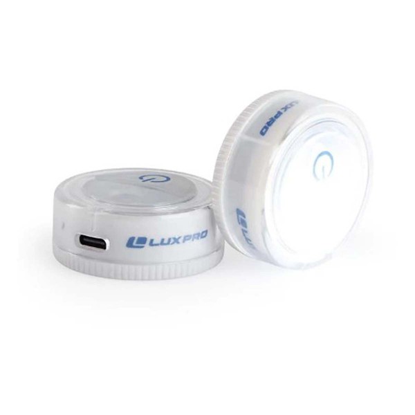 Lux Pro LP175 Compact Rechargeable 2-Pack LED Puck Light