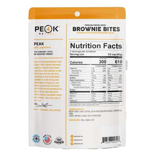 Peak Refuel Chocolate Fudge Brownie Bites