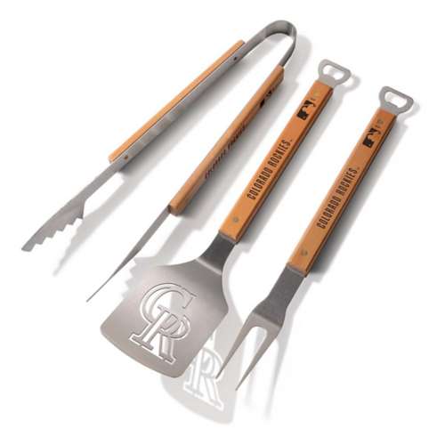 You The Fan/Sportula Colorado Rockies 3pc Spatula Set
