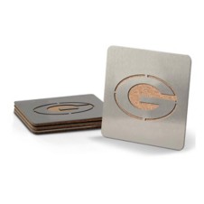 Rico Industries Kansas City Chiefs PVC Coaster Set