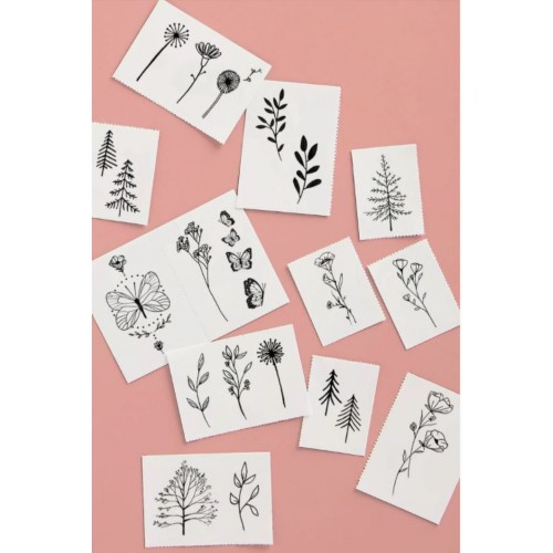 Inked by Dani Wild Thing Temporary Tattoo Set