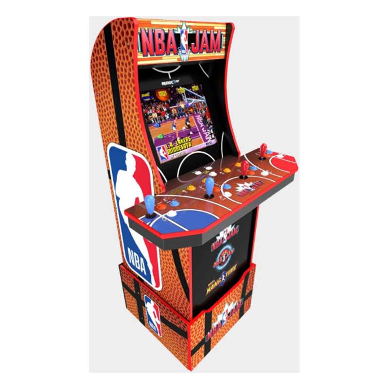 Arcade1UP NBA Jam Arcade Game with Riser