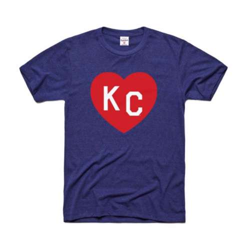 Men's Charlie Hustle KC Heart Short Sleeve T-Shirt
