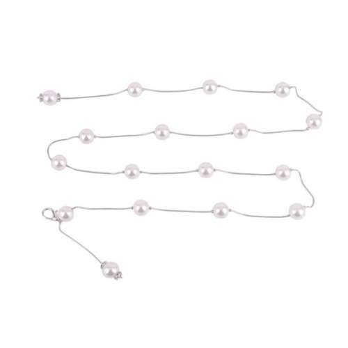 Women's Most Wanted Delivate Pearl Chain Belt