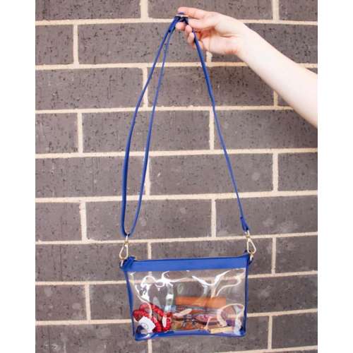 Toronto Maple Leafs to Go Clear Crossbody Tote Bag
