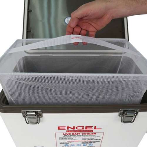 Tackle Box Bait Station with Seat for Live Bait 10 Quart