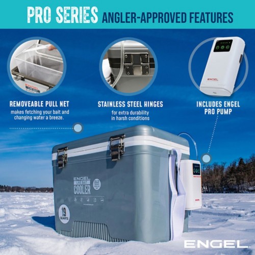 Engel 13 Quart Live Bait Pro Cooler