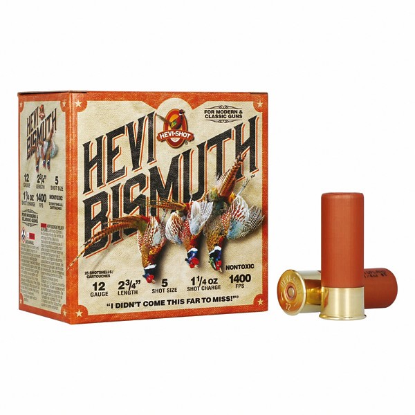 HEVI-SHOT Hevi Bismuth Upland 12 Gauge Shotshells