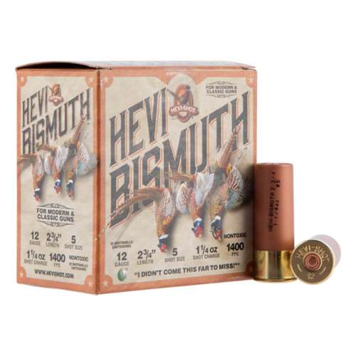 Hevi-Shot Hevi Bismuth Upland 12 Gauge Shotshells