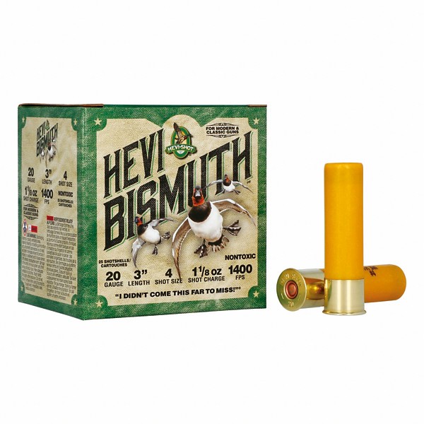 HEVI-SHOT Hevi Bismuth Waterfowl 20 Gauge Shotshells