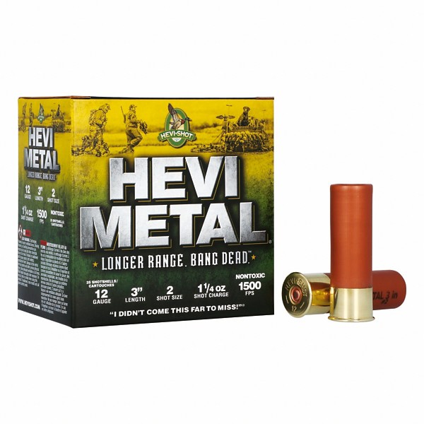 HEVI-SHOT Hevi Metal Longer Range Non-Toxic 12 Gauge Shotshells